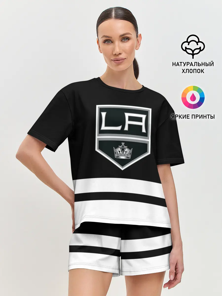 Женская пижама с шортами / Лос-Анджелес Кингз НХЛ