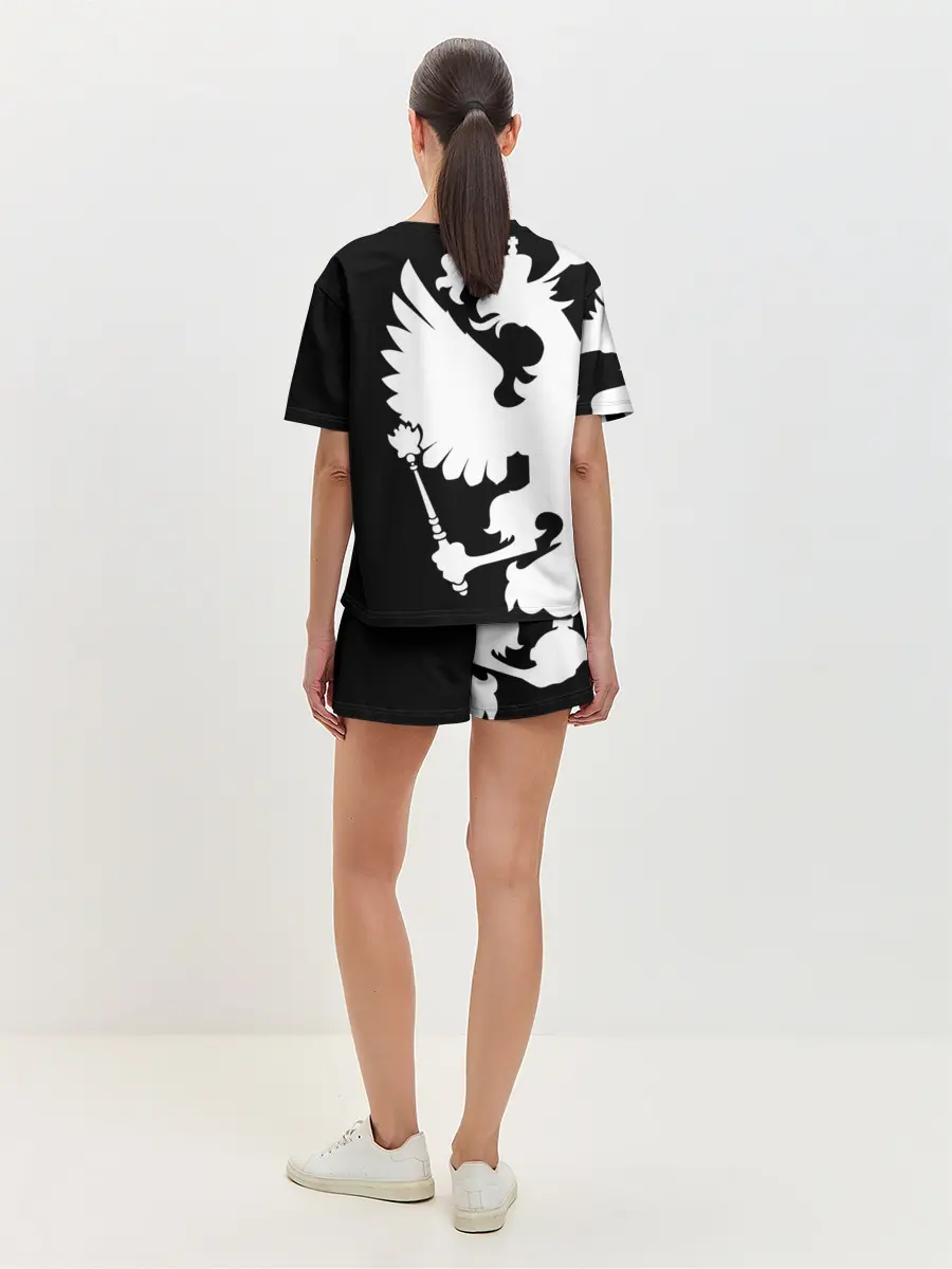 Женская пижама с шортами / Полиция