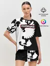 Женская пижама с шортами / Полиция