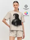 Женская пижама с шортами / Sherlock