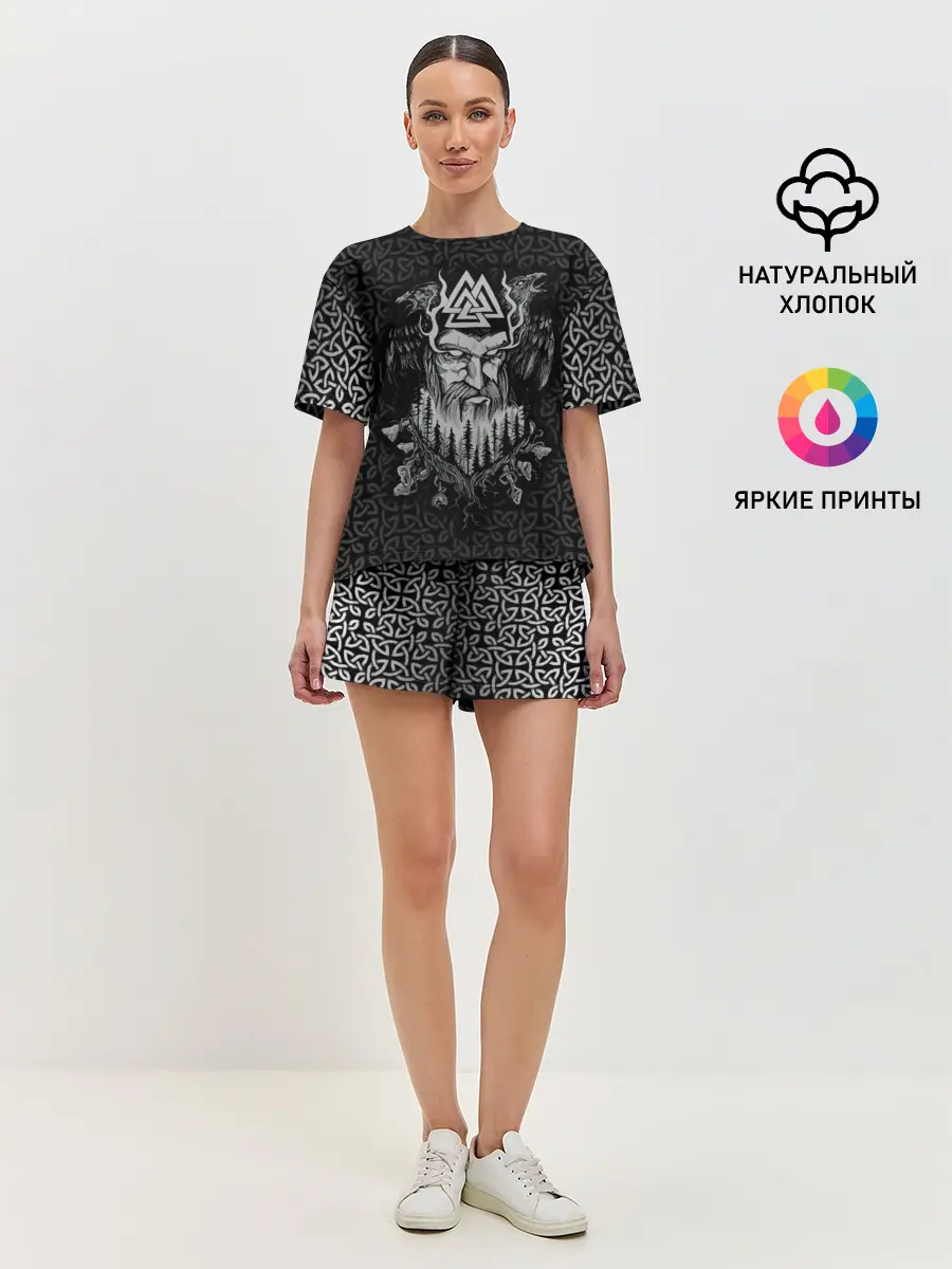 Женская пижама с шортами / Odinn