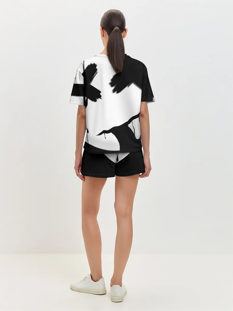 Женская пижама с шортами / SMLМОД