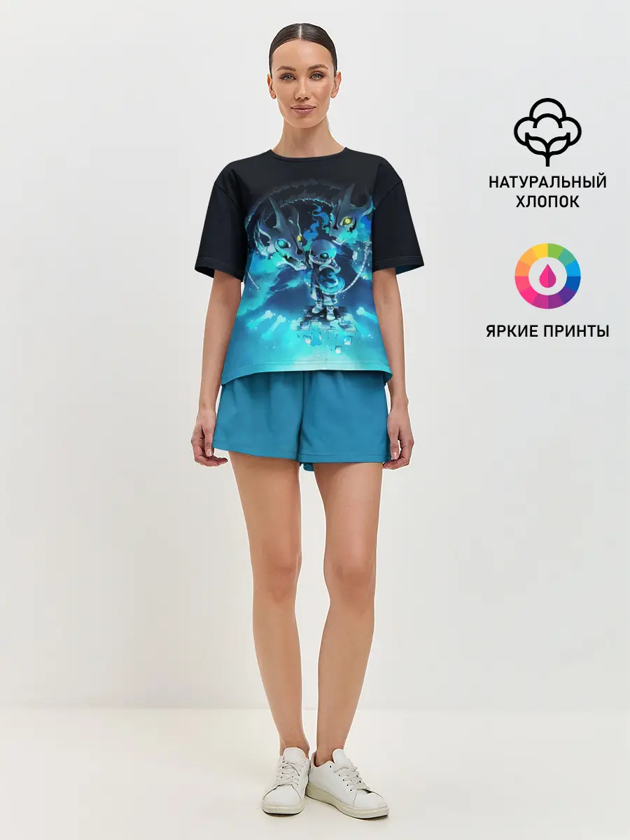 Женская пижама с шортами / UNDERTALE