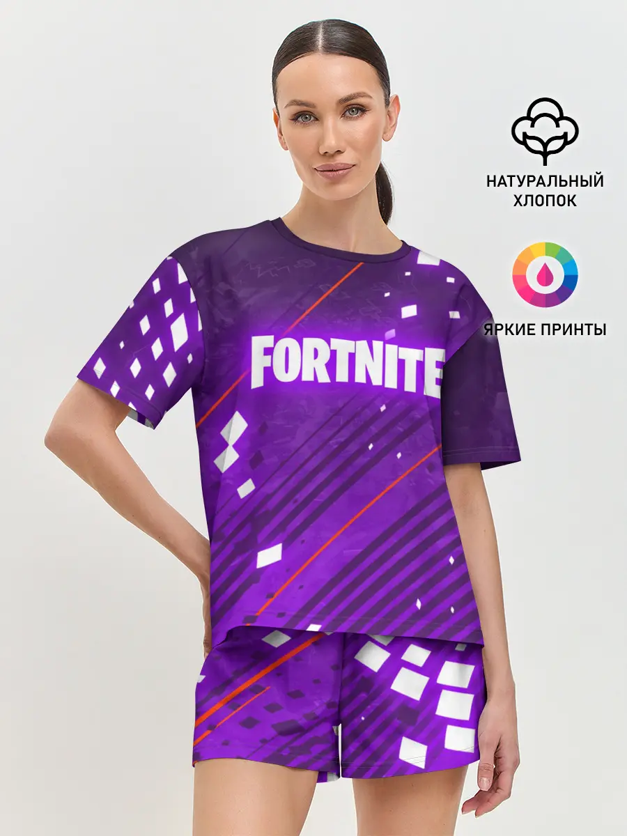 Женская пижама с шортами / FORTNITE
