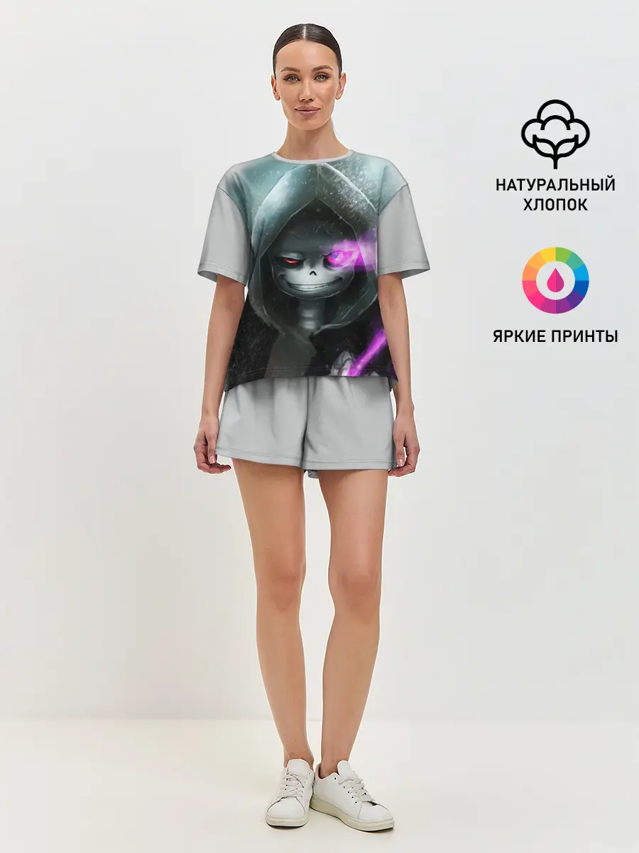 Женская пижама с шортами / UNDERTALE