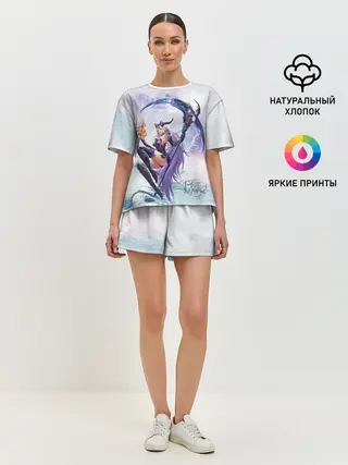 Женская пижама с шортами / Shadow class girl