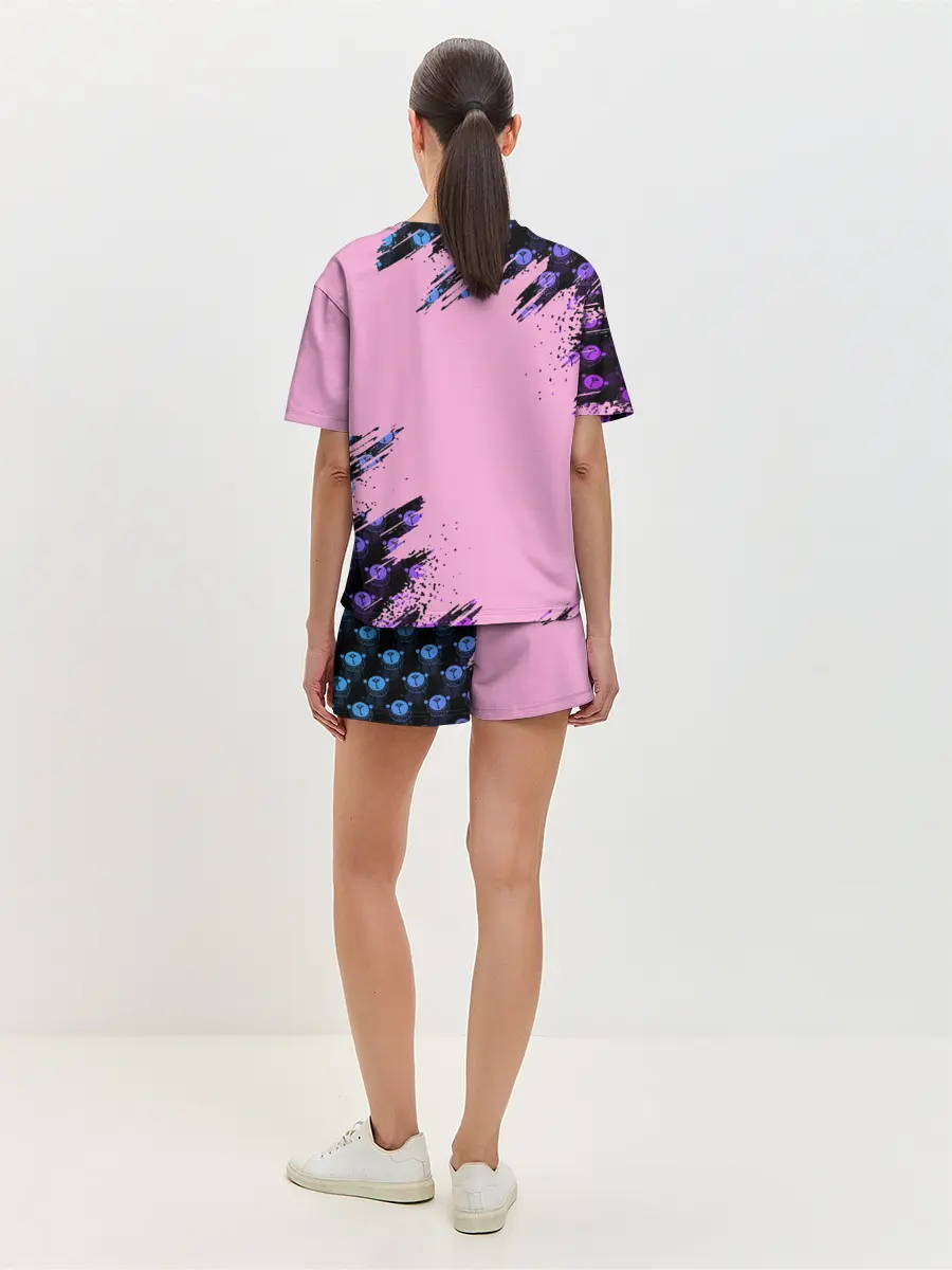 Женская пижама с шортами / Hazbin Hotel