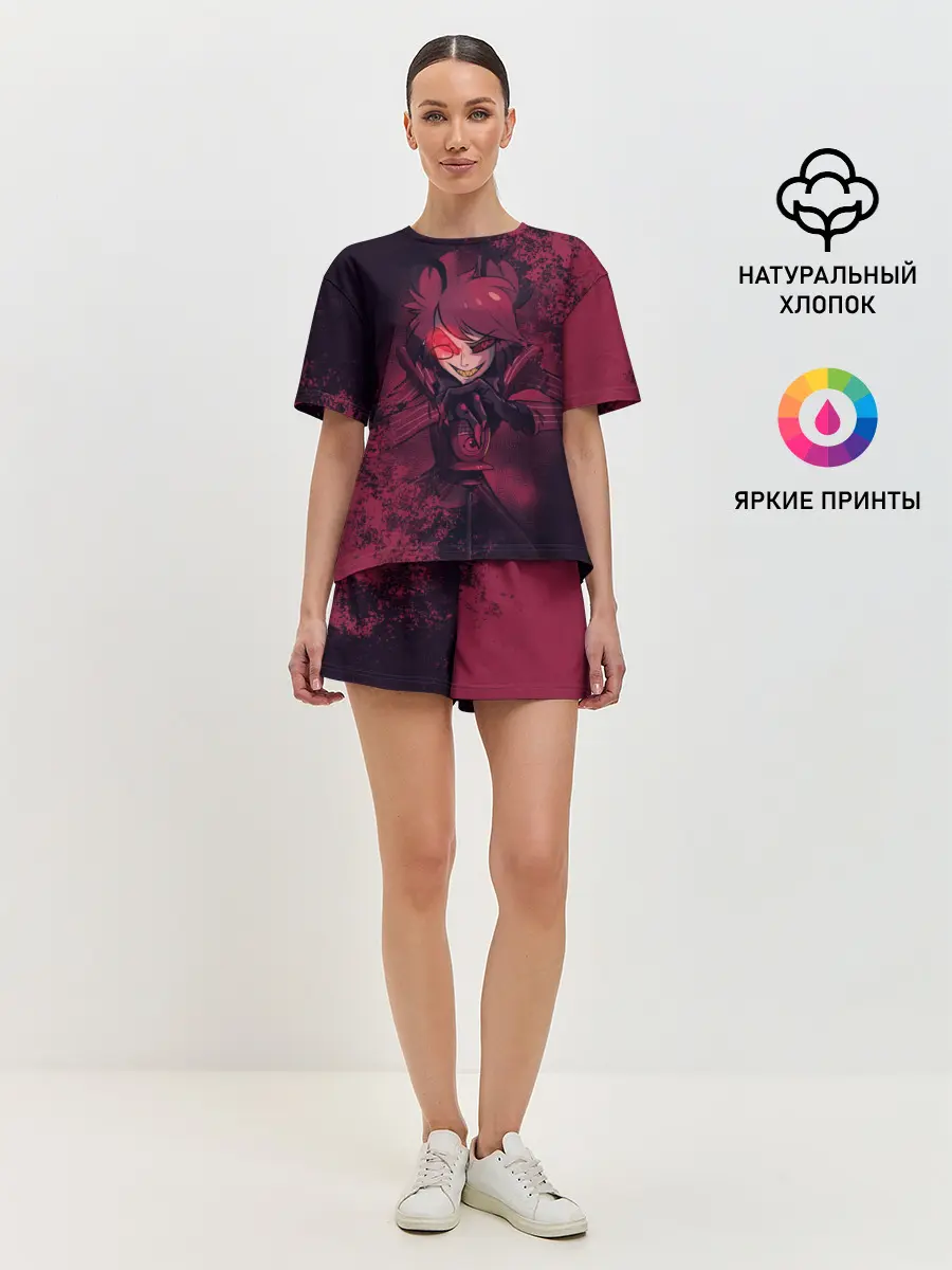 Женская пижама с шортами / ОТЕЛЬ ХАЗБИН АЛАСТОР