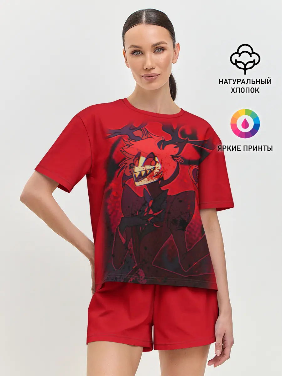 Женская пижама с шортами / ОТЕЛЬ ХАЗБИН АЛАСТОР