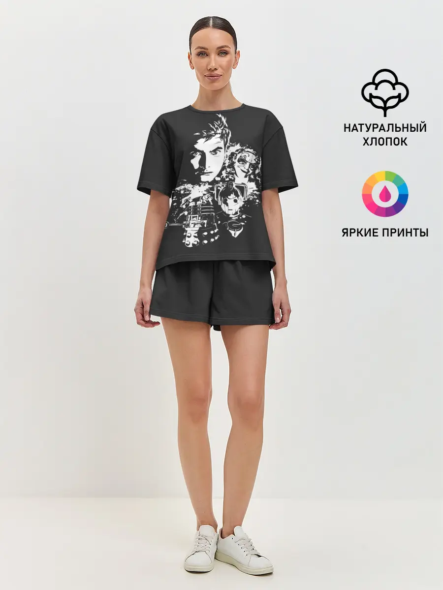 Женская пижама с шортами / Doctor Who