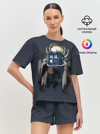 Женская пижама с шортами / Doctor Who