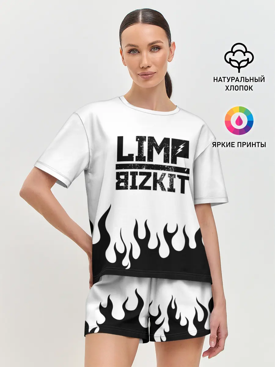 Женская пижама с шортами / Limp Bizkit
