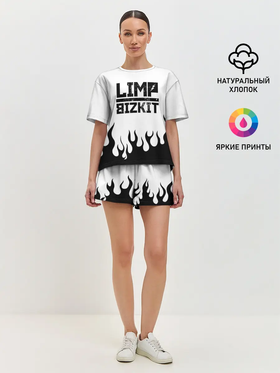 Женская пижама с шортами / Limp Bizkit