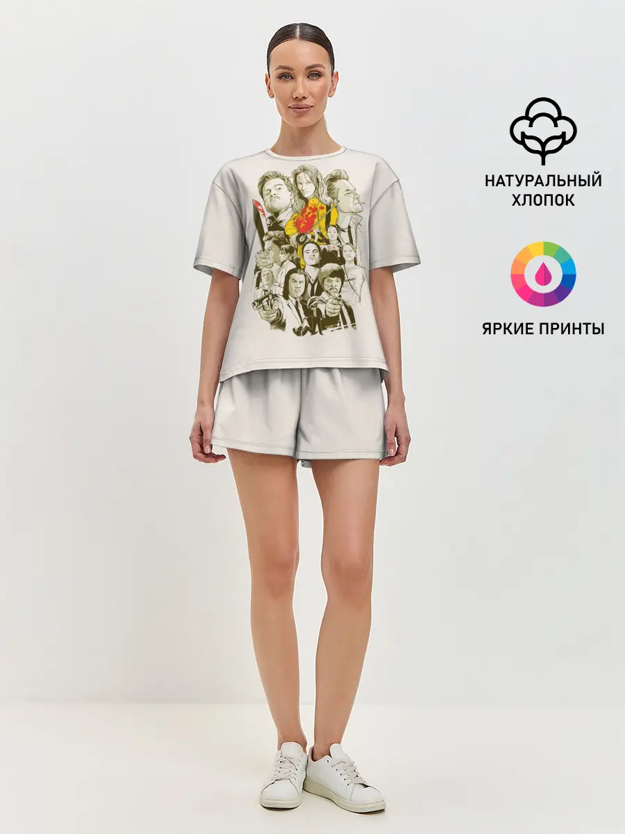 Женская пижама с шортами / КВЕНТИН ТАРАНТИНО.