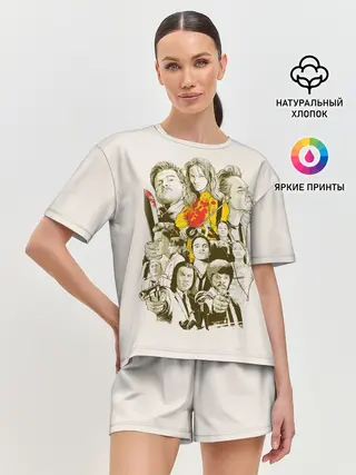 Женская пижама с шортами / КВЕНТИН ТАРАНТИНО.