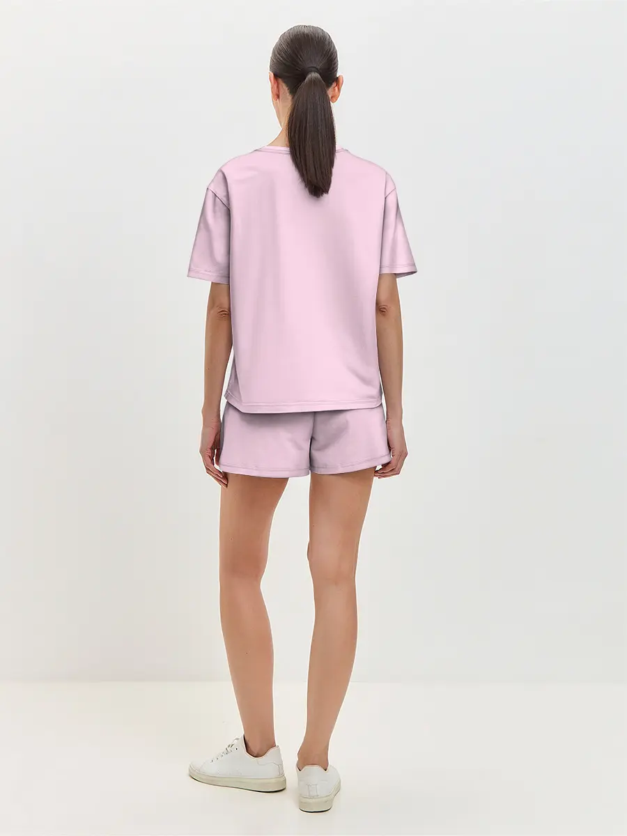 Женская пижама с шортами / Кот