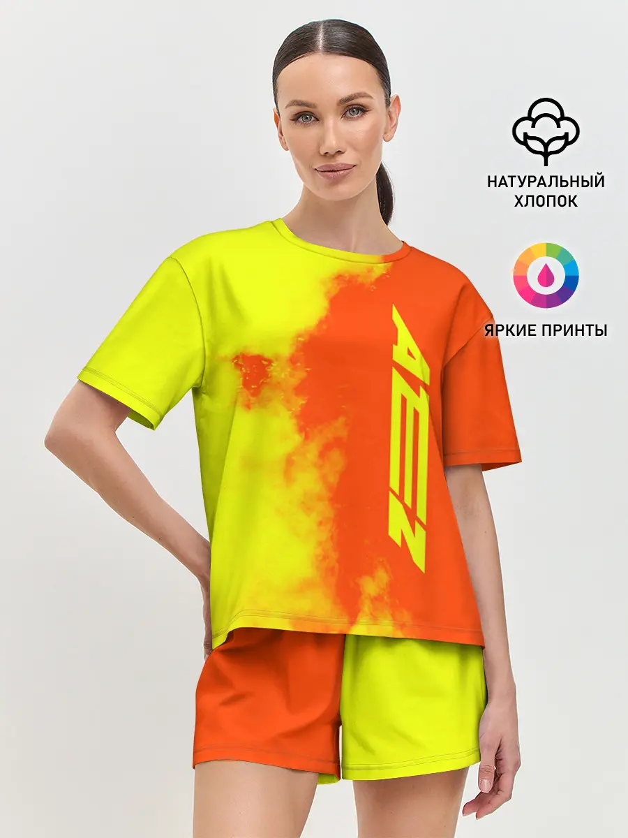 Женская пижама с шортами / Ateez