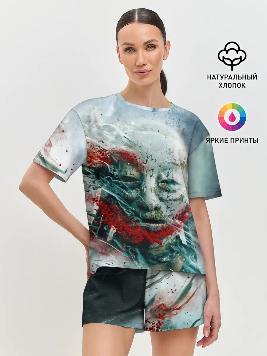 Женская пижама с шортами / Shadows of the Hitokiri