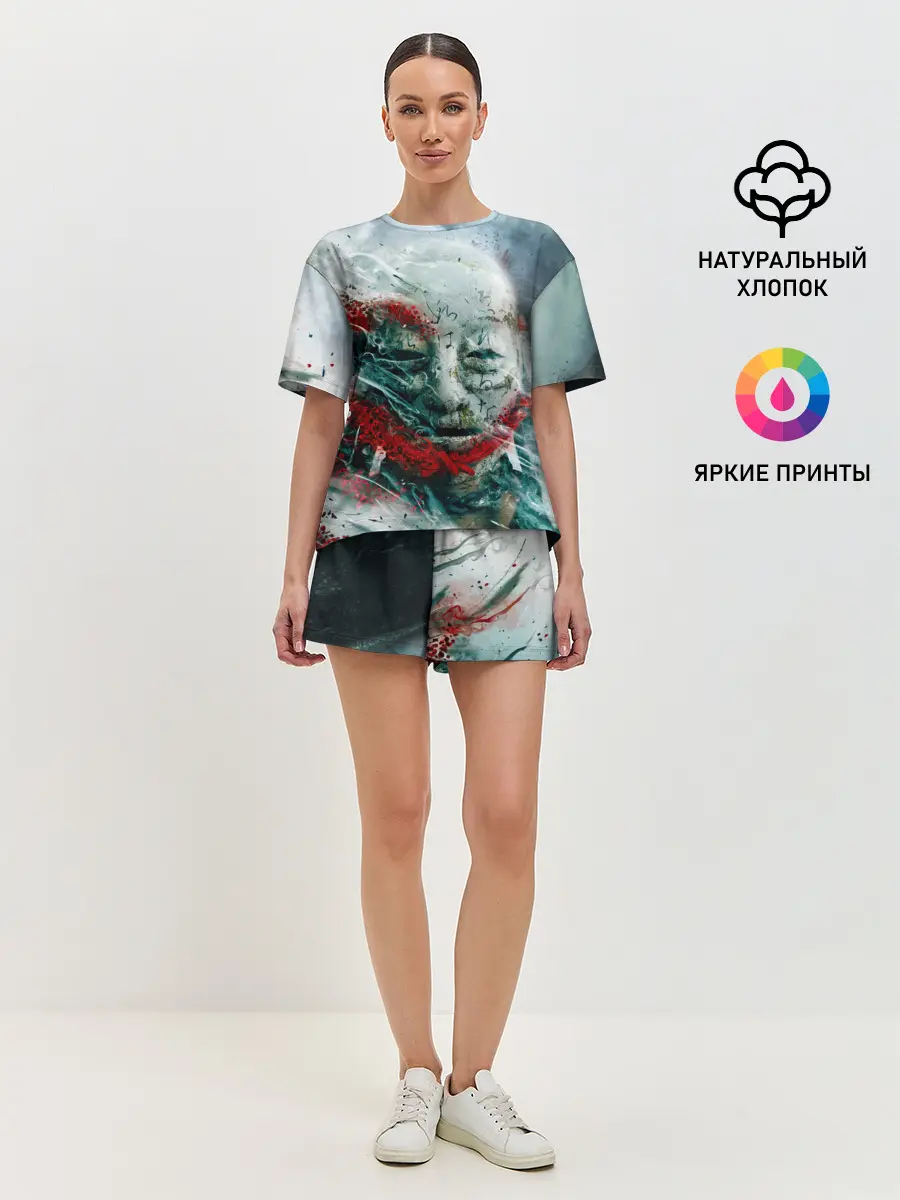 Женская пижама с шортами / Shadows of the Hitokiri