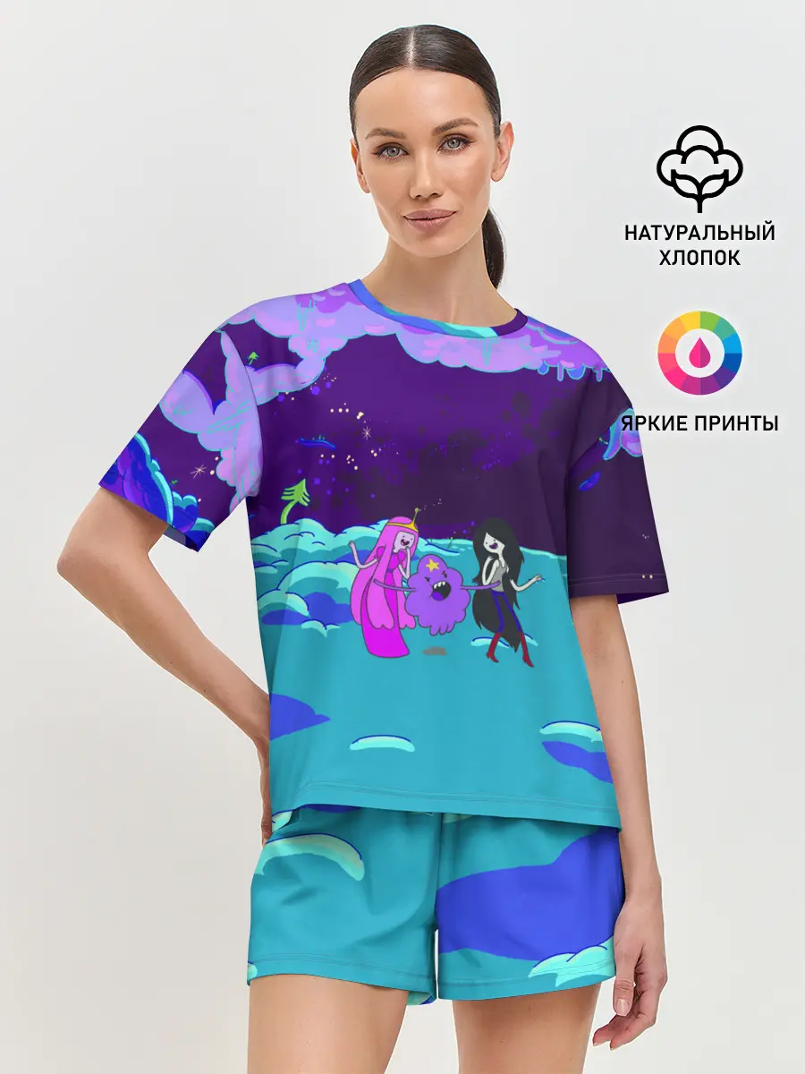 Женская пижама с шортами / Princesses