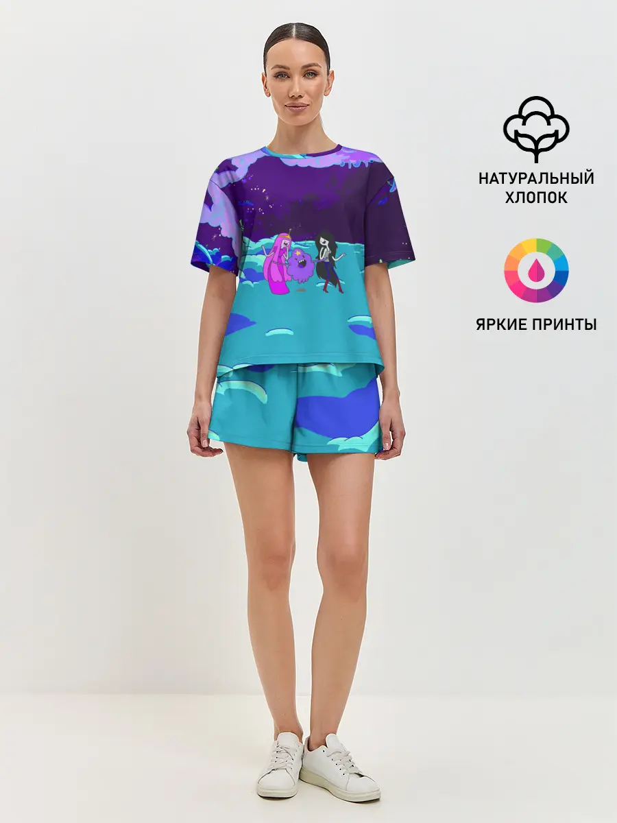 Женская пижама с шортами / Princesses