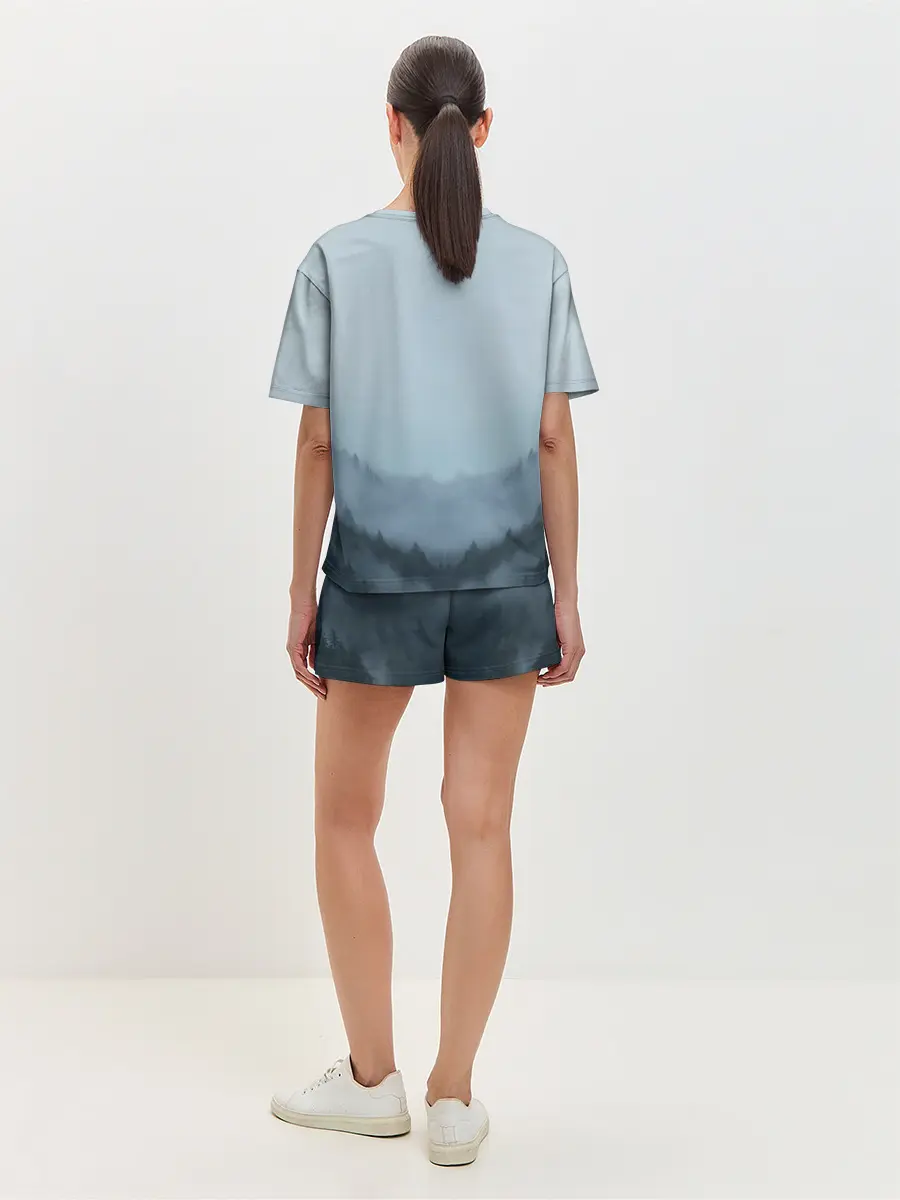 Женская пижама с шортами / vikings