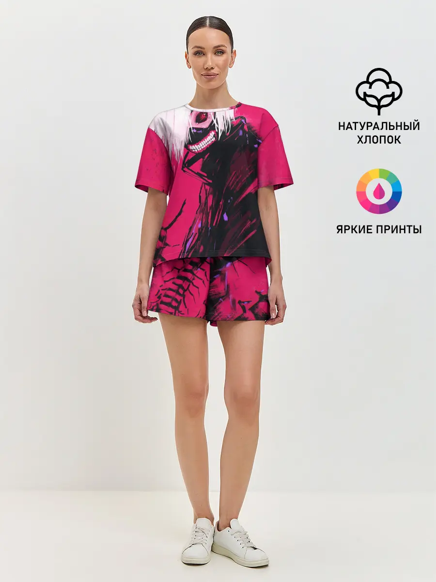 Женская пижама с шортами / Токийский Гуль