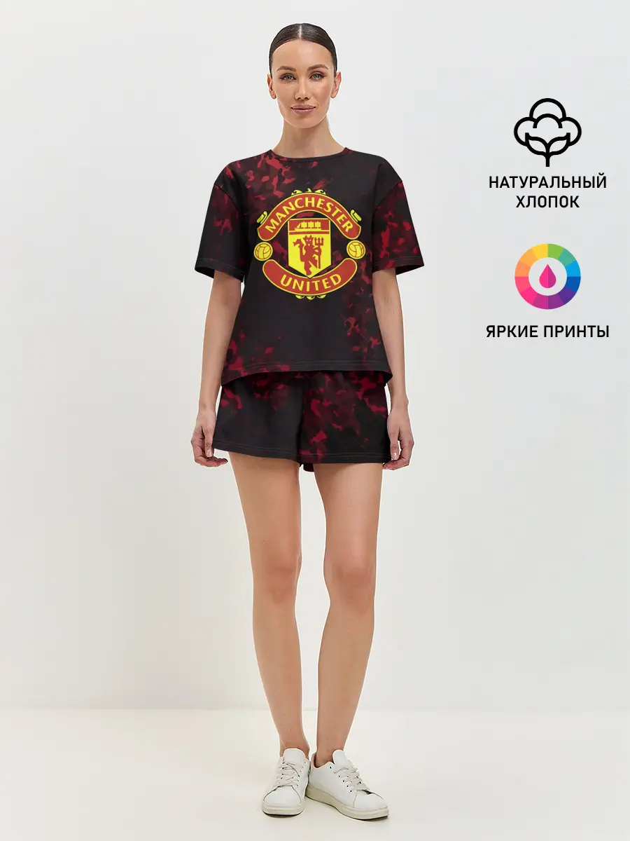 Женская пижама с шортами / Manchester United