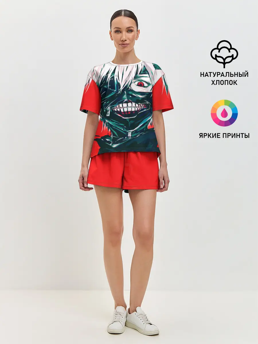 Женская пижама с шортами / Токийский Гуль