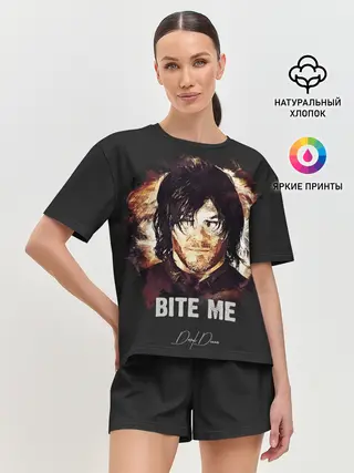 Женская пижама с шортами / Ходячие мертвецы