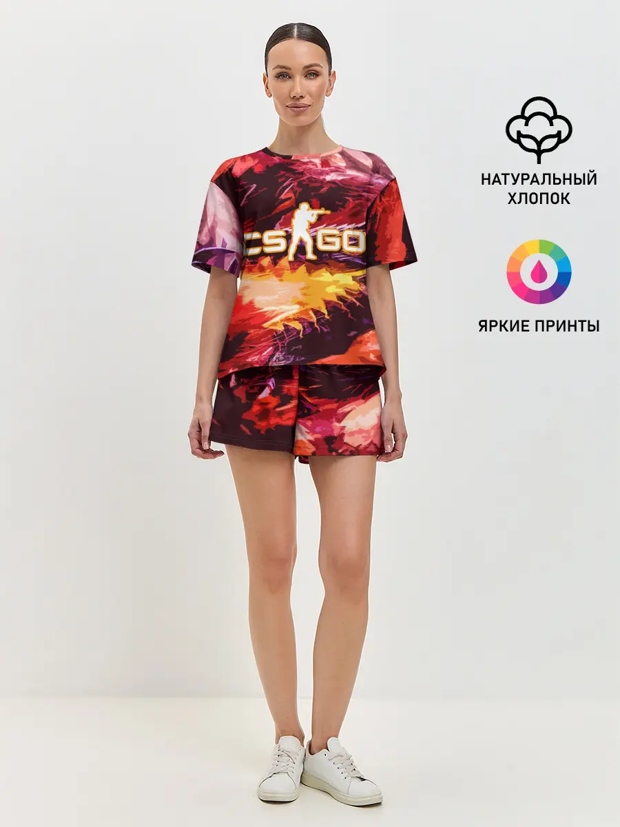 Женская пижама с шортами / CS GO