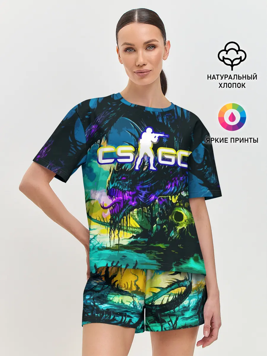 Женская пижама с шортами / CS GO