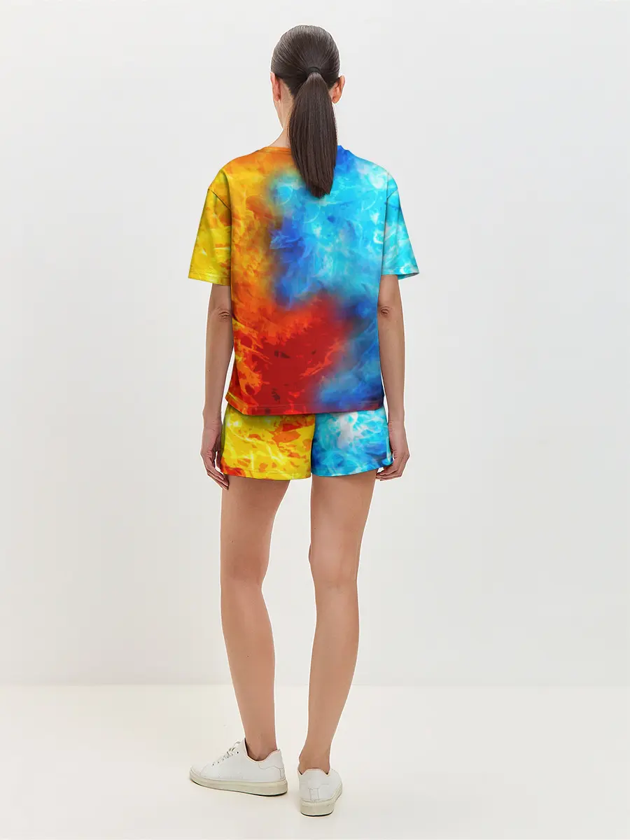 Женская пижама с шортами / Битва огней x Драконы