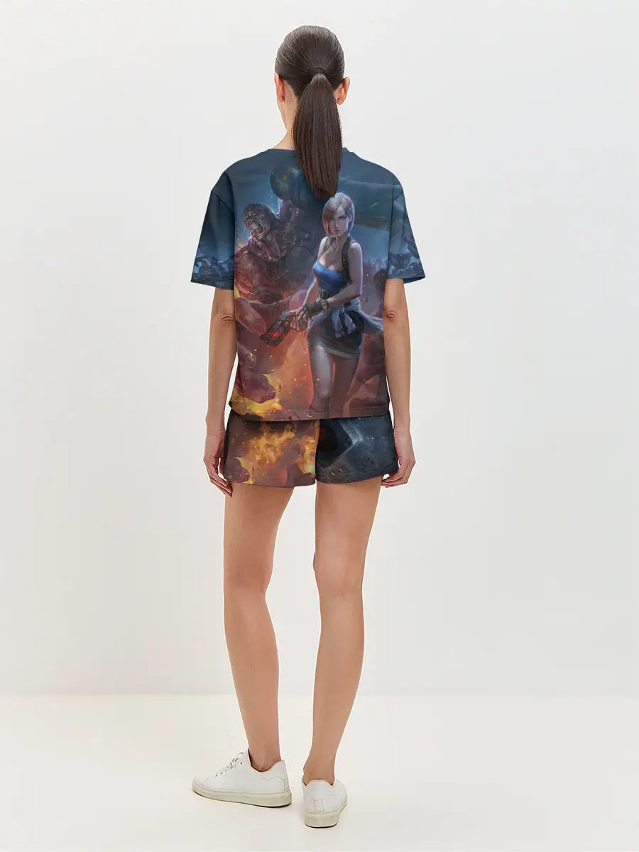 Женская пижама с шортами / RESIDENT EVIL | ОБИТЕЛЬ ЗЛА