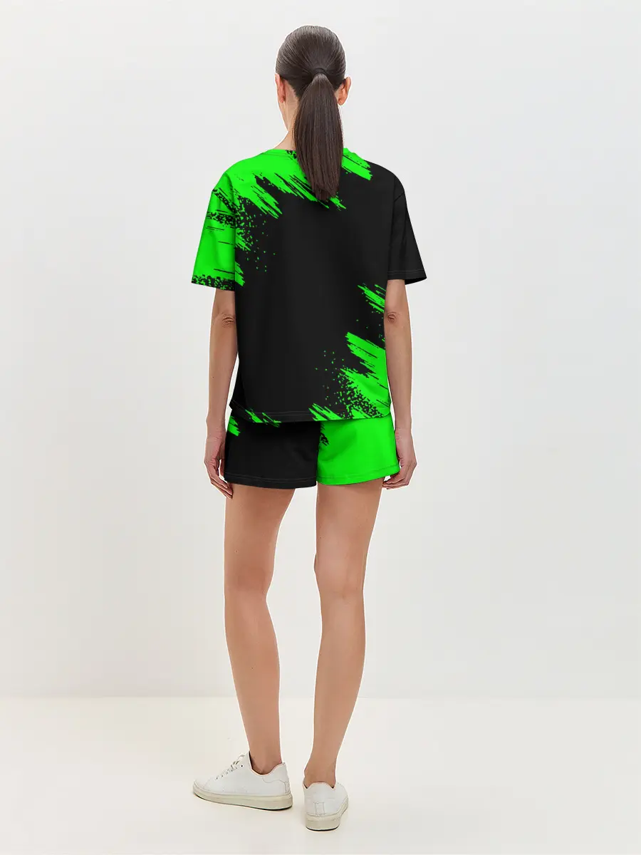 Женская пижама с шортами / MINECRAFT CREEPER