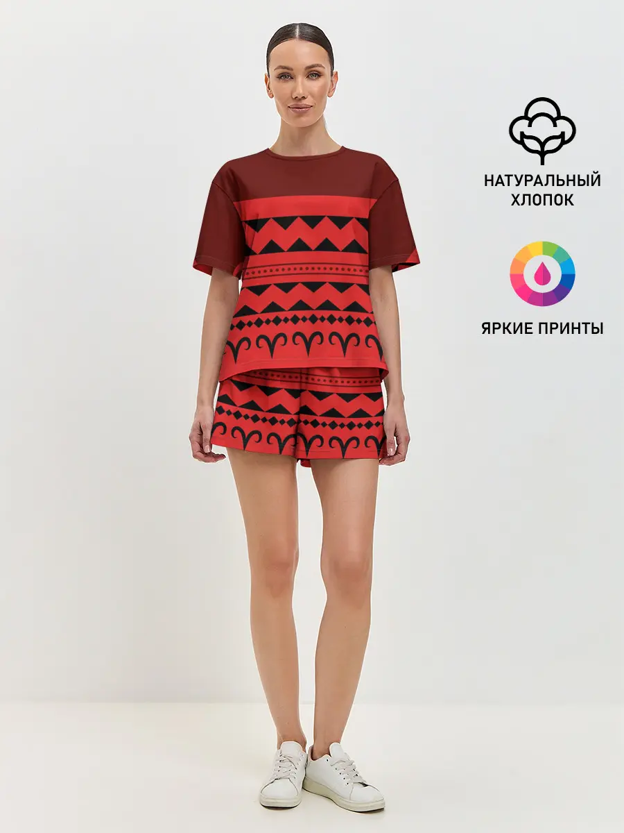 Женская пижама с шортами / Отель Хазбин Чарли