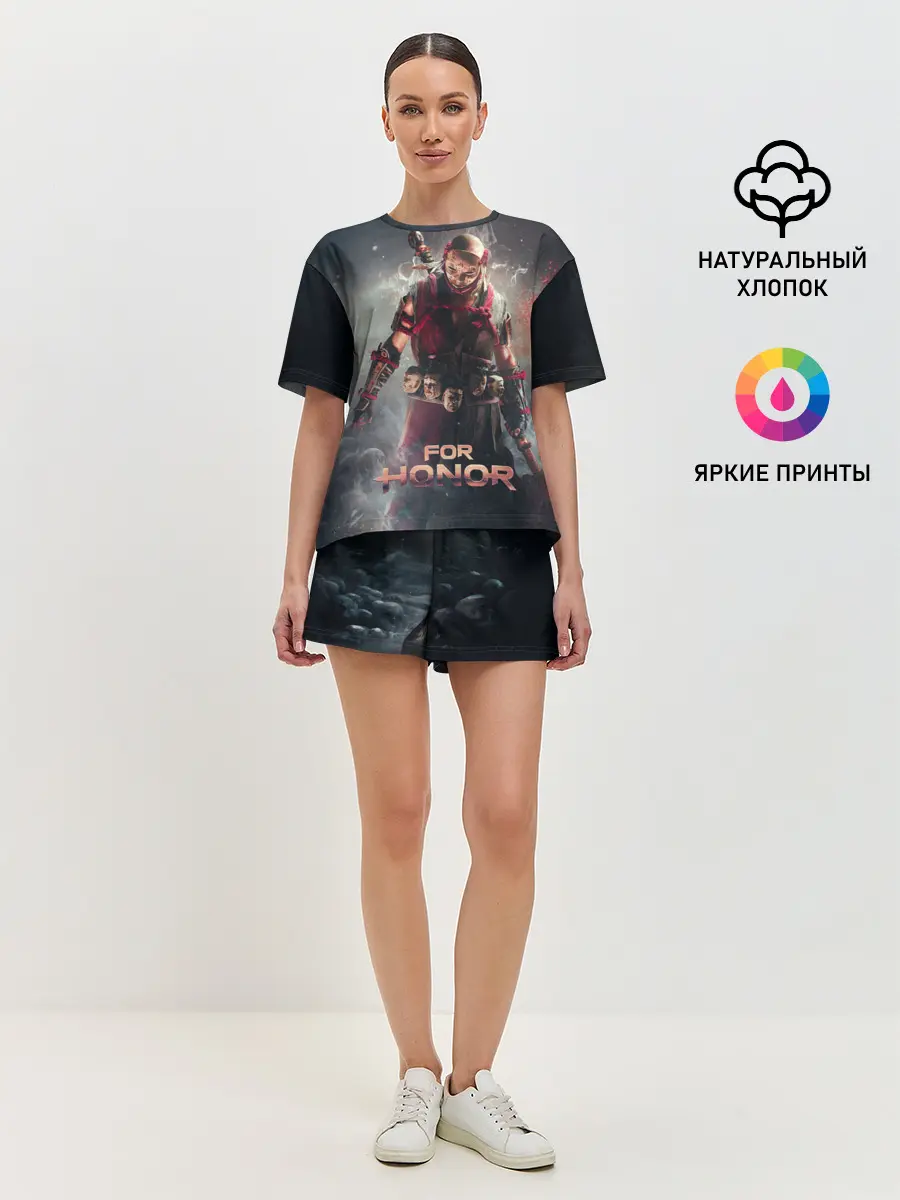 Женская пижама с шортами / Shadows of the Hitokiri art