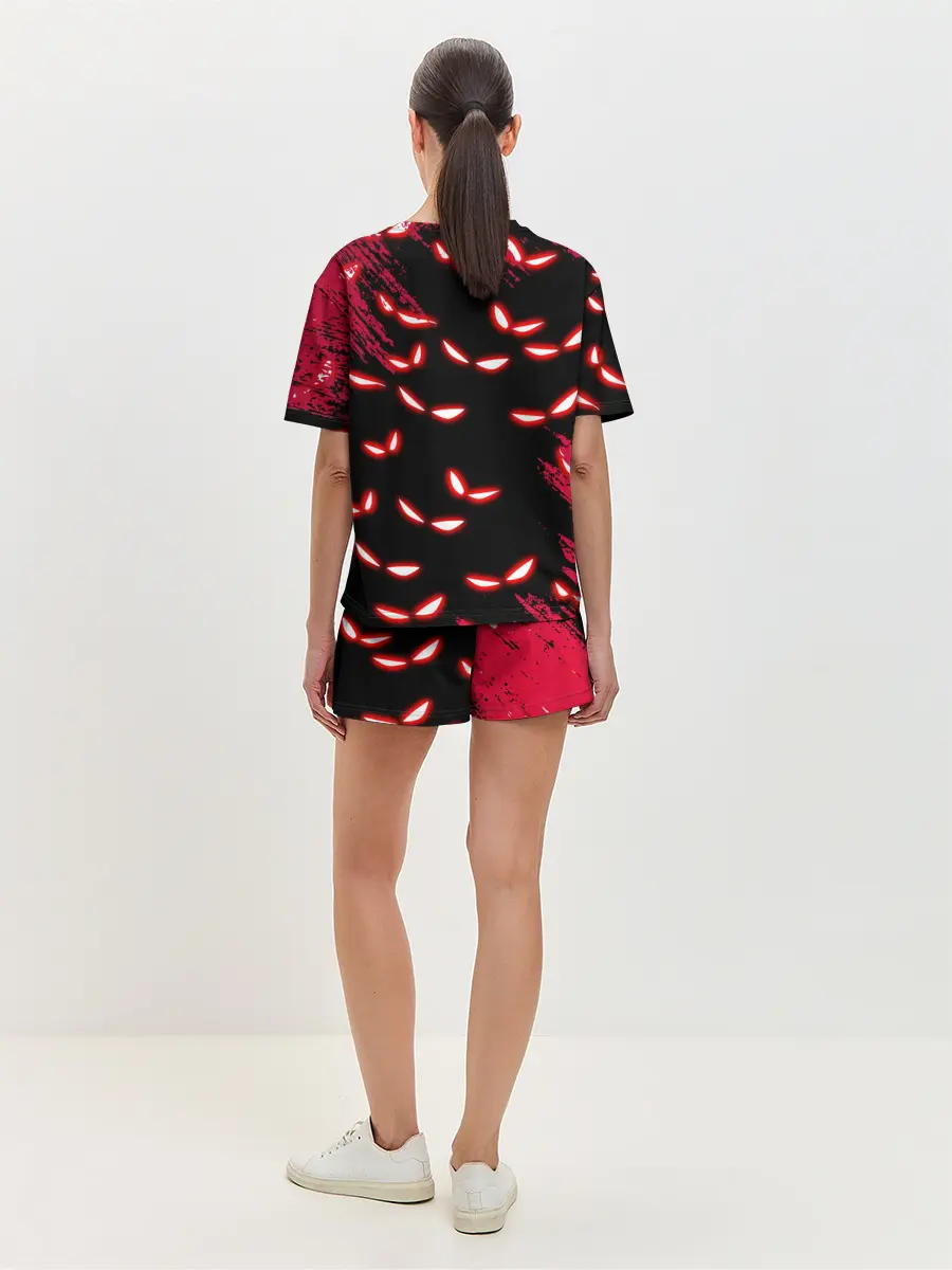 Женская пижама с шортами / HAZBIN HOTEL ALASTOR.