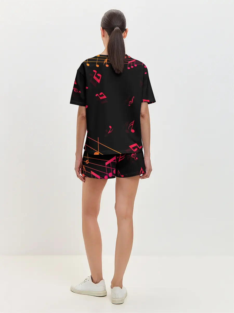 Женская пижама с шортами / HAZBIN HOTEL ALASTOR.