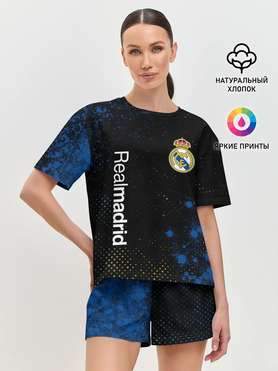 Женская пижама с шортами / REAL MADRID / РЕАЛ МАДРИД