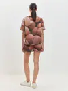 Женская пижама с шортами / Персики.