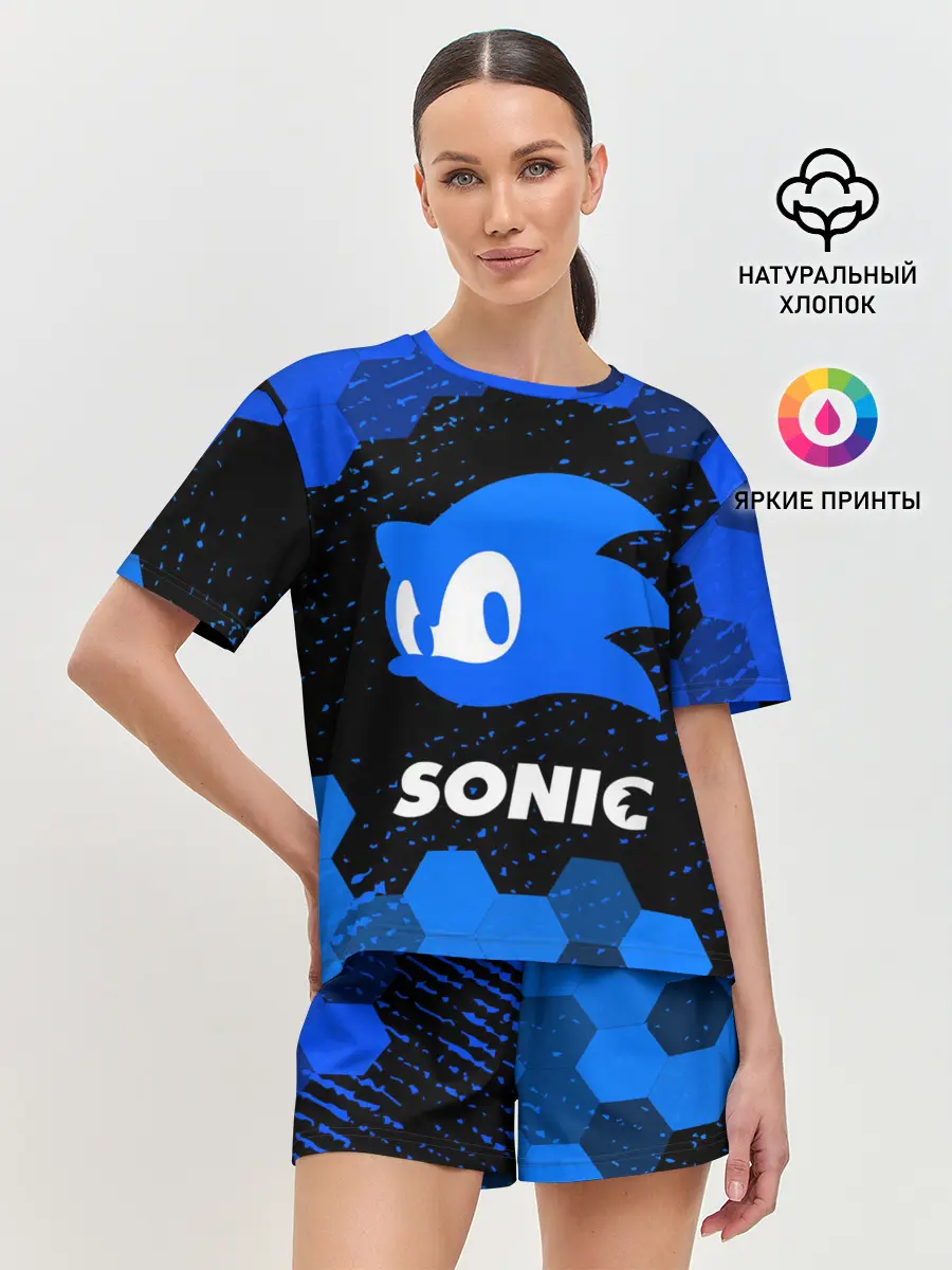 Женская пижама с шортами / СОНИК / SONIC