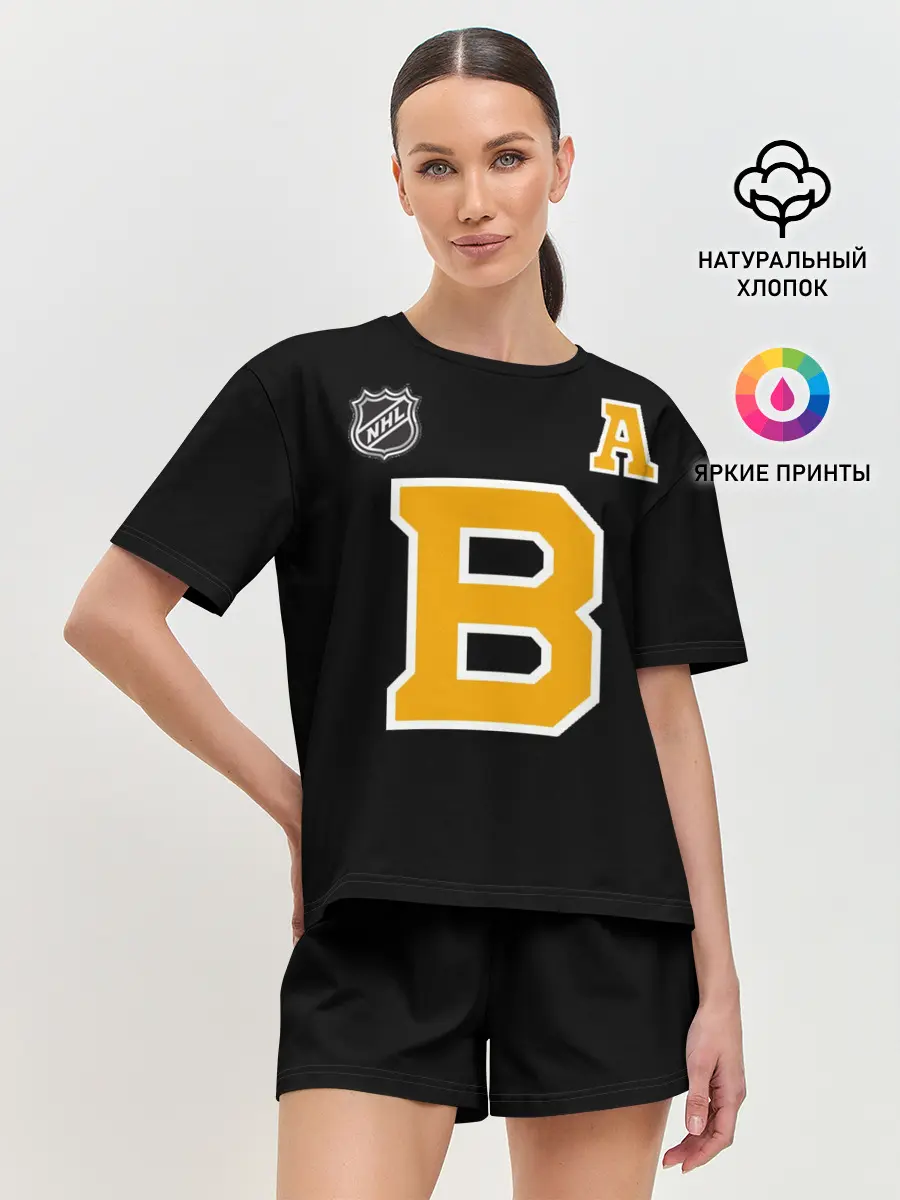 Женская пижама с шортами / Boston Bruins Patrice Bergeron