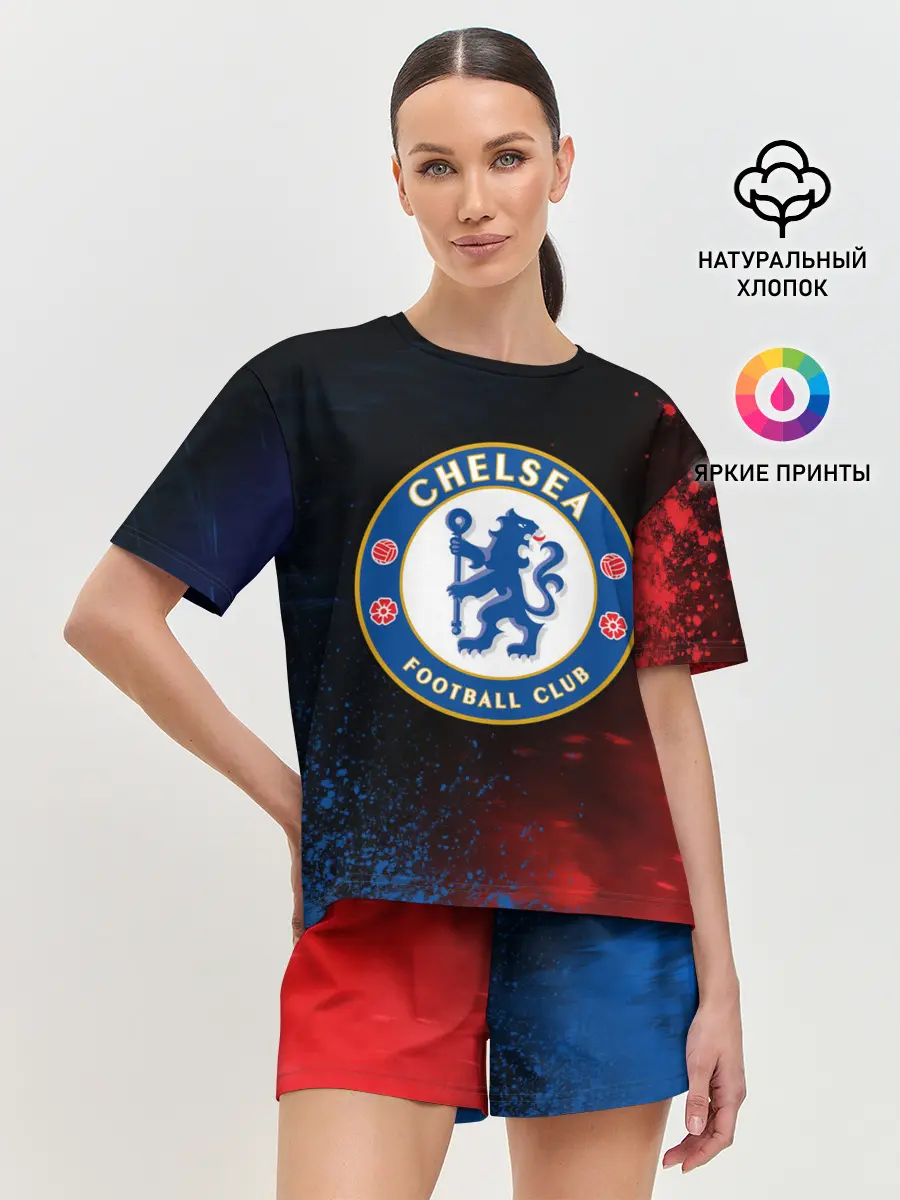 Женская пижама с шортами / CHELSEA F.C. / ЧЕЛСИ