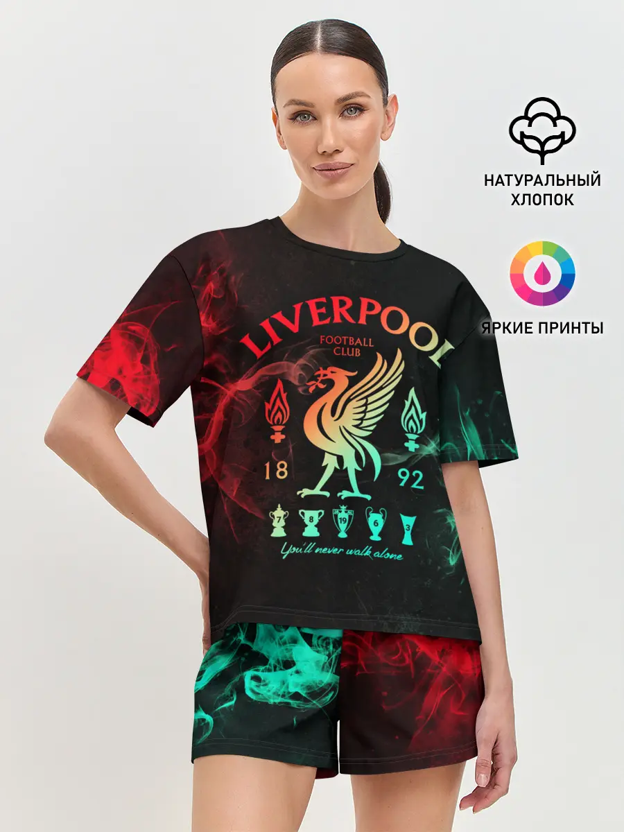 Женская пижама с шортами / LIVERPOOL FC