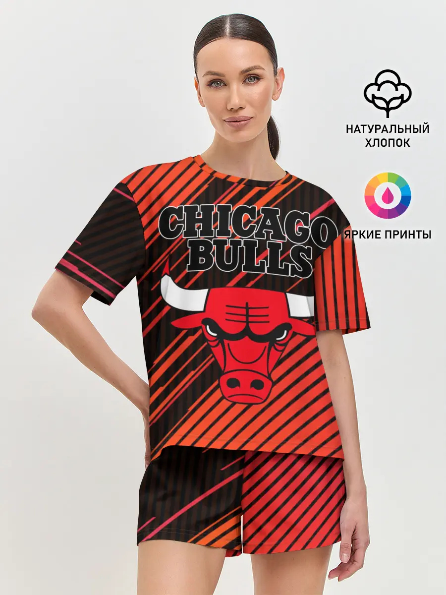 Женская пижама с шортами / Chicago Bulls