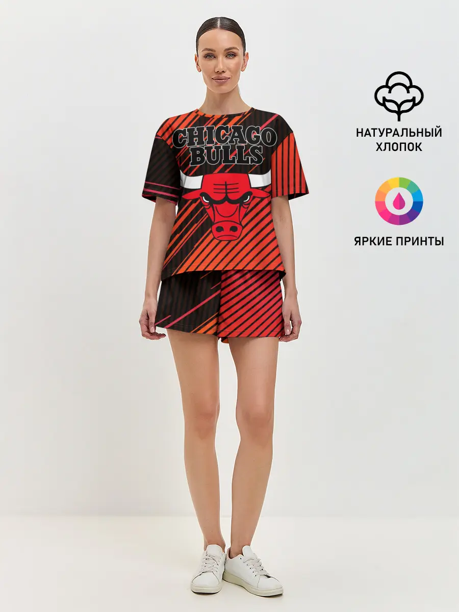 Женская пижама с шортами / Chicago Bulls