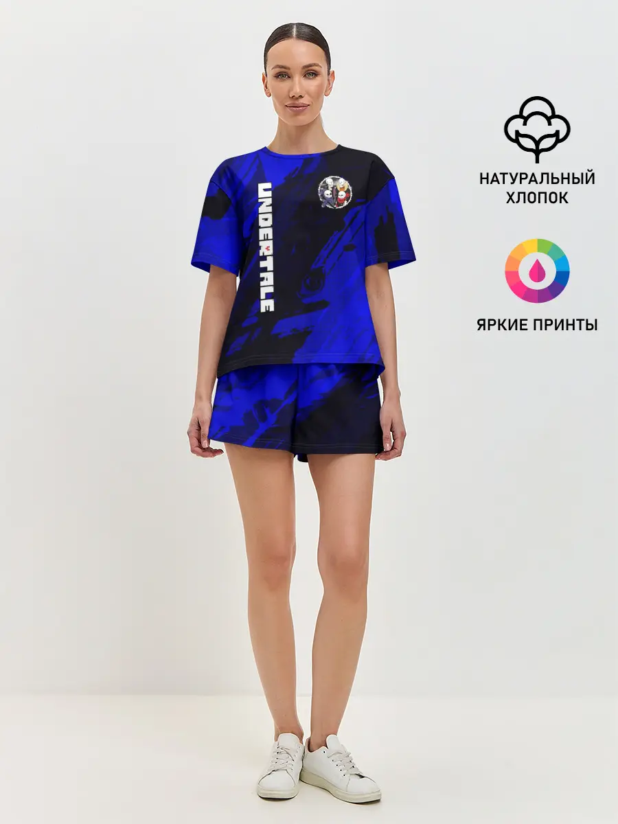 Женская пижама с шортами / Undertale