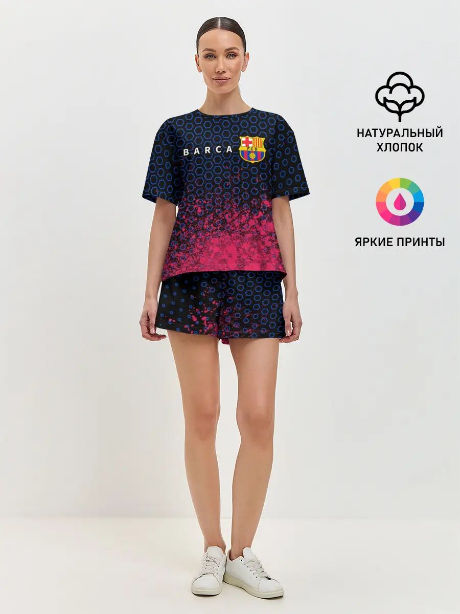 Женская пижама с шортами / BARCELONA / БАРСЕЛОНА