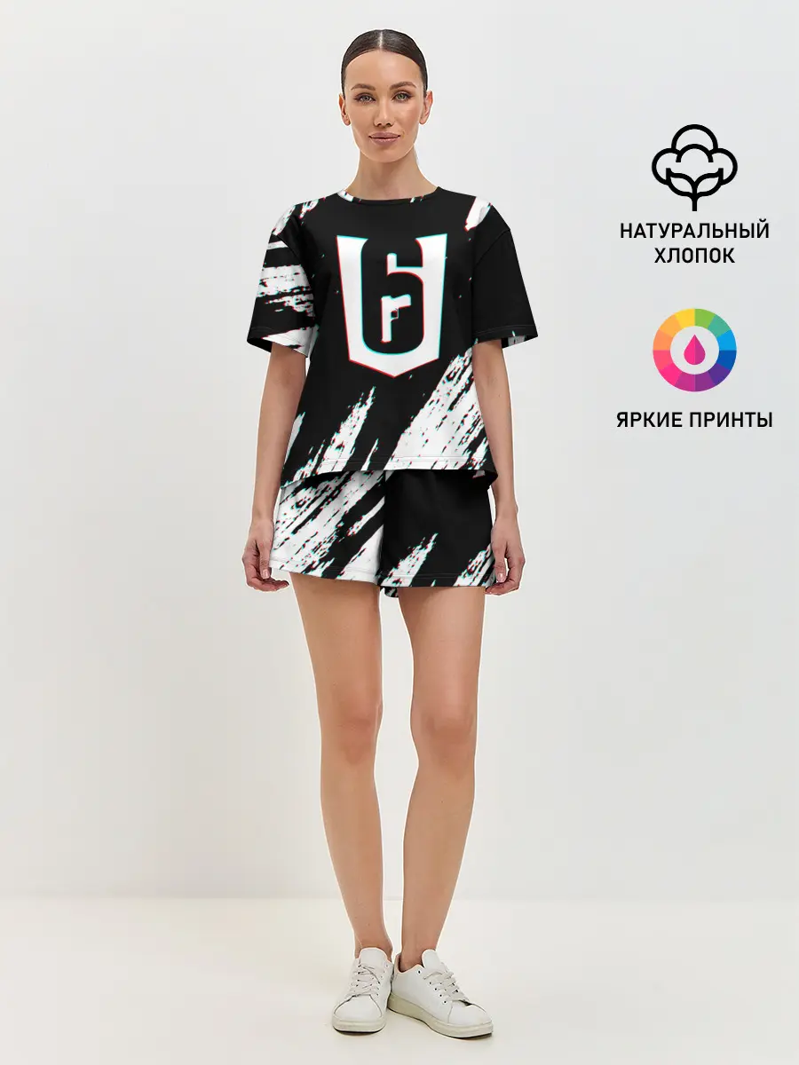 Женская пижама с шортами / RAINBOW SIX SIEGE.